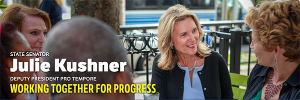 SEN. KUSHNER CELEBRATES CEREMONIAL SIGNING OF NEW WAREHOUSE WORKERS’ RIGHTS BILL